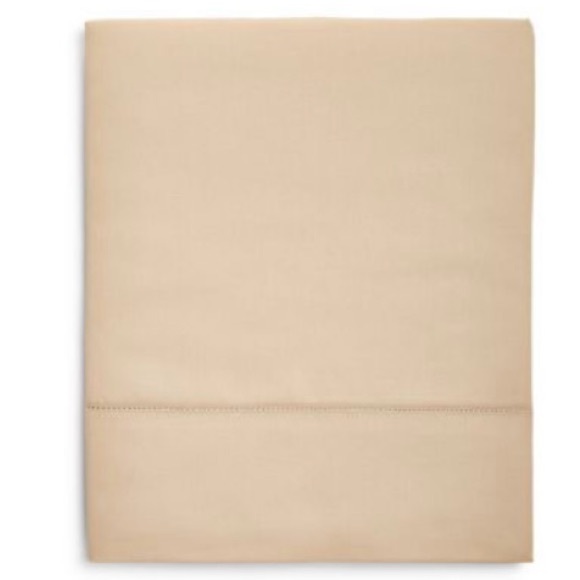 Like new Macys Hotel Collection Supima Cotton King flat sheet in Tan - Picture 1 of 2